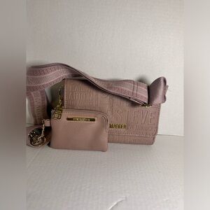 Steve Madden Pink  Blaurie Blush Crossbody Purse
